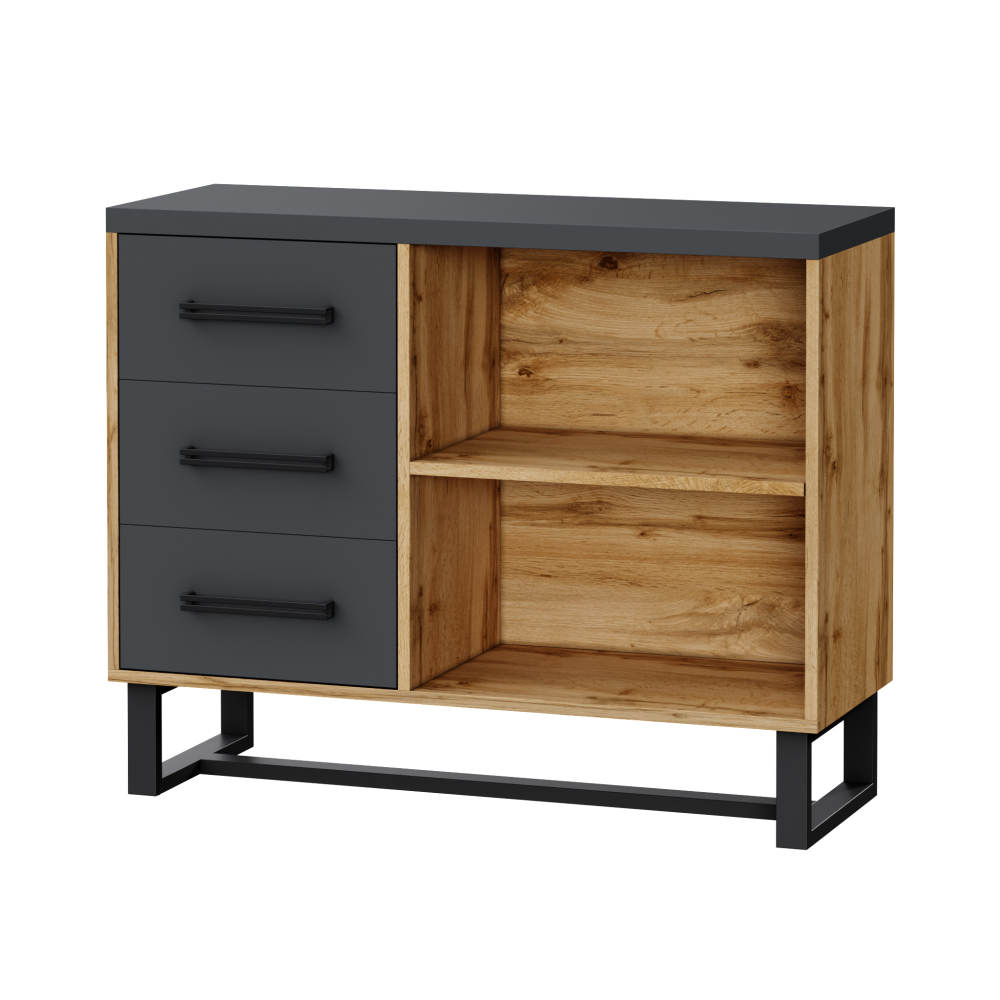 Тумба офісна на металокаркасі «Sky» СП 95 МЕБЛІ-ТЕХНОСТИЛЬ